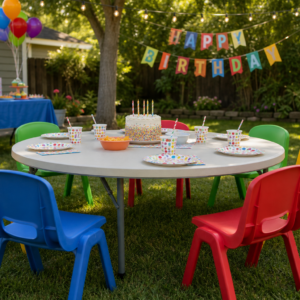 Round - 48in Children’s Table (4-6 people)