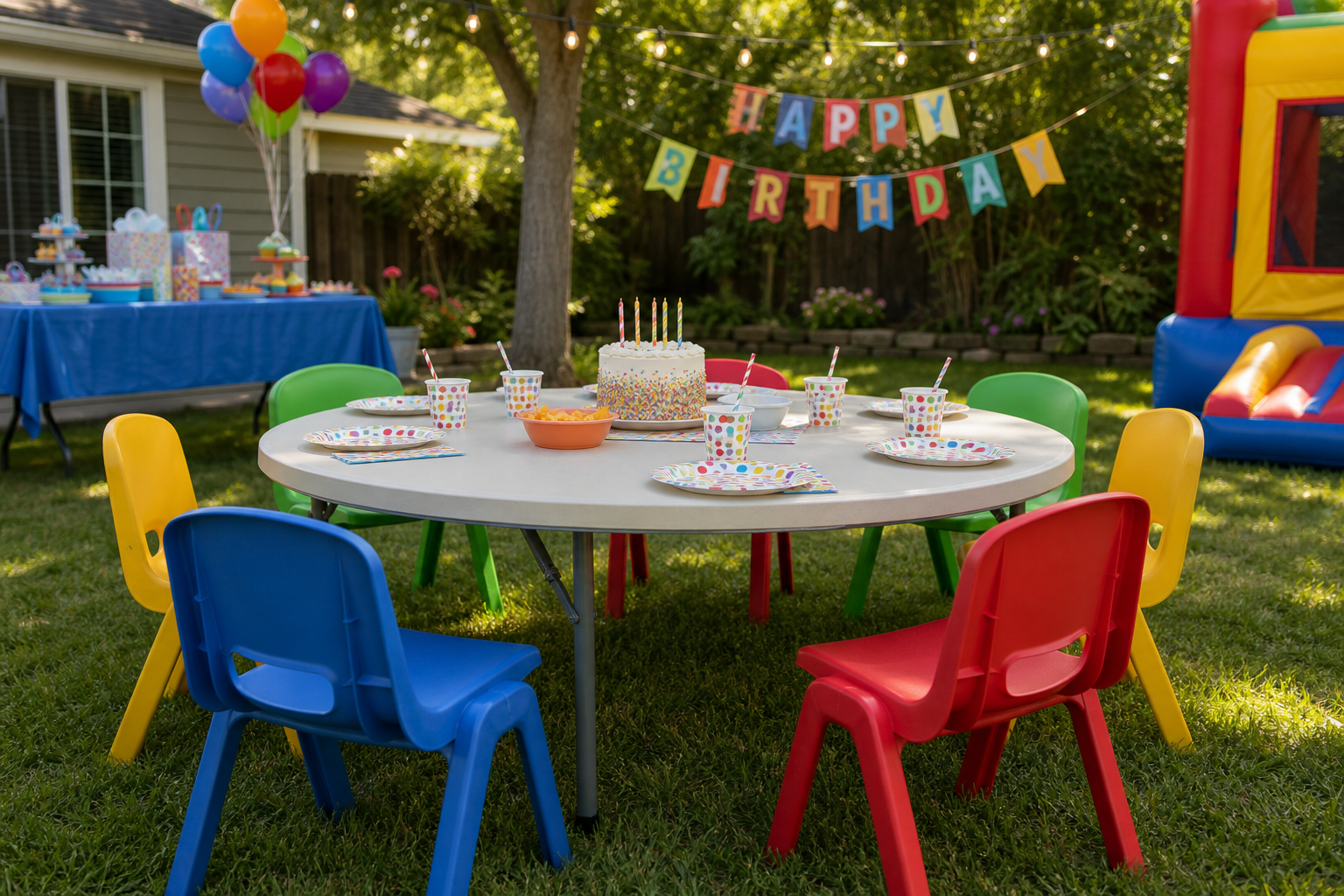 Round - 48in Children’s Table (4-6 people)